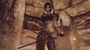 В гробнице. SKYRIM AE (Сборка 16)