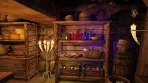 В лавке у Лукана Валерия.