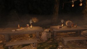 Уют можно создать даже в пещере.