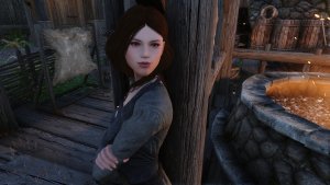 3DNPCка в кузнице Фолкрита.