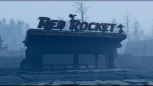 На Харборе.