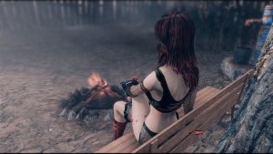 Возле костра. Fallout-4 (Сборка 11)