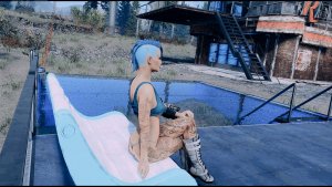 Ви у бассейна. Fallout-4 (Сборка 11)