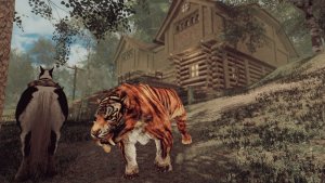 Возле дома Огуз Каган. SKYRIM AE (Сборка 16)